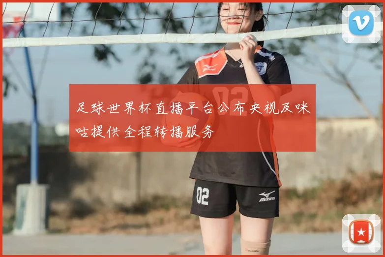 足球世界杯直播平台公布央视及咪咕提供全程转播服务